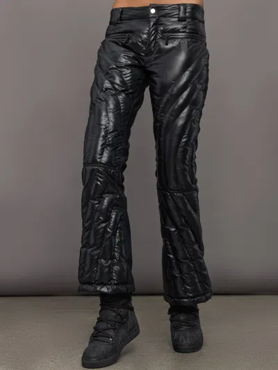 Perfect Moment Mid Rise Carving Ski Pant In Black,black