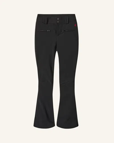 Perfect Moment Mid-rise Aurora Flare Ski Pant S In Black