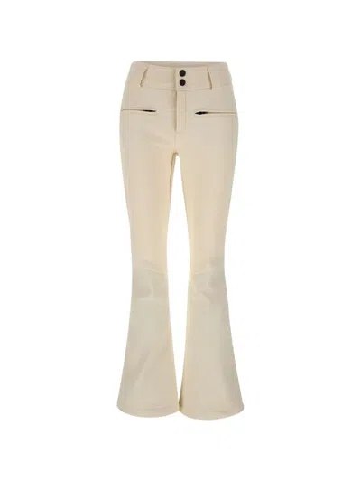 Perfect Moment Mid-rise Aurora Flare Ski Pants In Gold