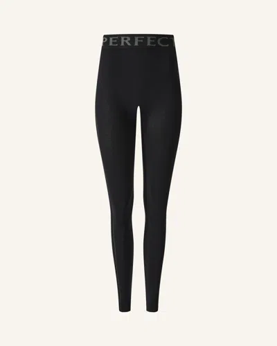 Perfect Moment Modal & Cashmere Blend Base Layer Legging S In Black