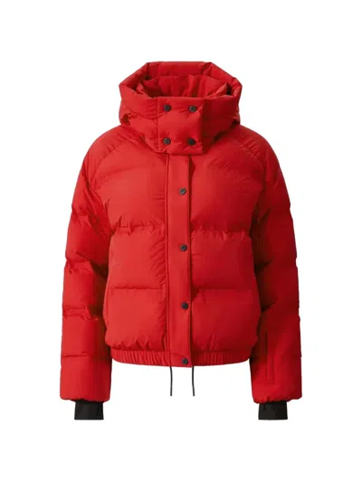 Perfect Moment Moment Puffer Jacket In Red