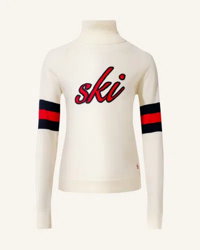 Perfect Moment Neve Merino Wool Sweater In White