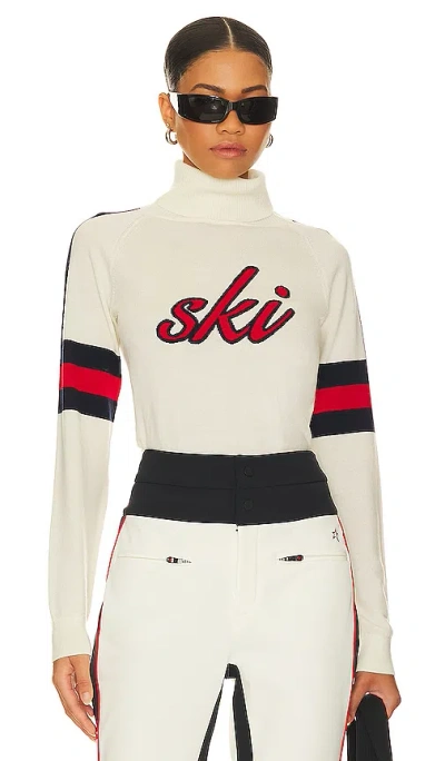 Perfect Moment Neve Sweater In Snow White