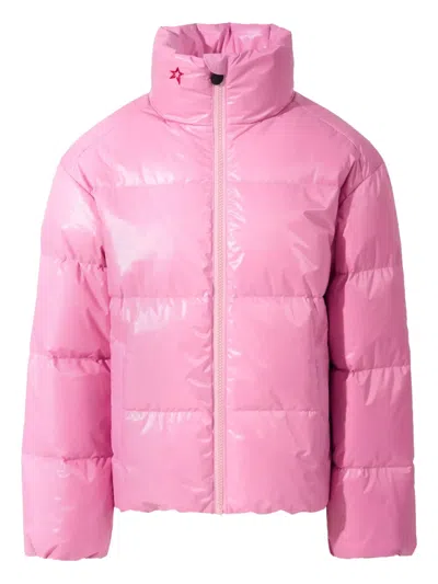 Perfect Moment Kids' Nuuk Puffer Jacket In Pink