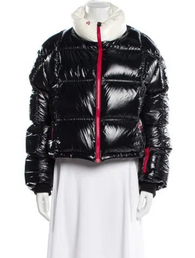 Pre-owned Perfect Moment Nylon Down Jacket In Black