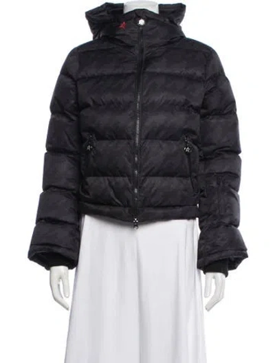 Pre-owned Perfect Moment Nylon Down Jacket In Black