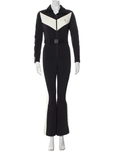 Pre-owned Perfect Moment Nylon Jumpsuit In Black