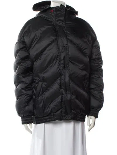 Pre-owned Perfect Moment Nylon Parka In Black