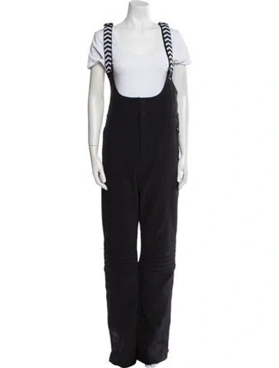 Pre-owned Perfect Moment Nylon Scoop Neck Jumpsuit In Black