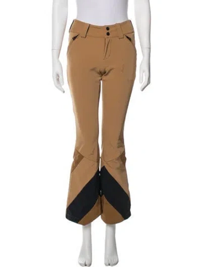 Pre-owned Perfect Moment Nylon Ski Pants In Brown