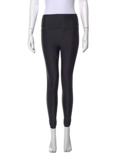 Pre-owned Perfect Moment Nylon Skinny Leg Pants In Black