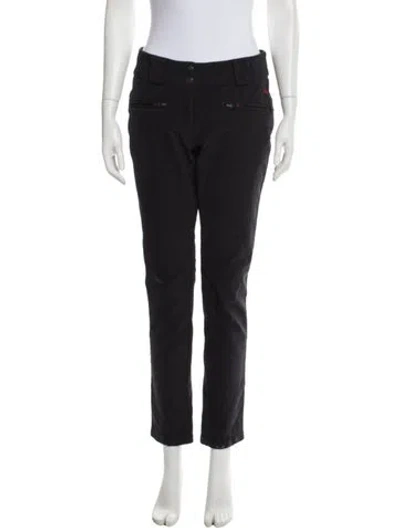 Pre-owned Perfect Moment Nylon Straight Leg Pants In Blue