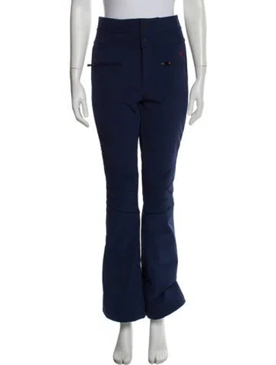 Pre-owned Perfect Moment Nylon Wide Leg Pants In Blue