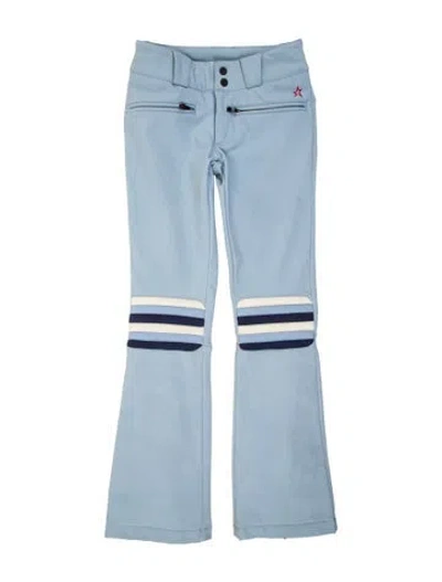 Pre-owned Perfect Moment Nylon Wide Leg Pants In Blue