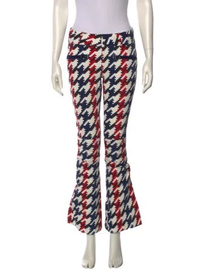 Pre-owned Perfect Moment Nylon Wide Leg Pants In Red