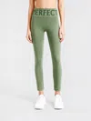 Perfect Moment Women Green Perfect Thermal Leggings, Xs Luxury Activewear For Women Darveys In Green