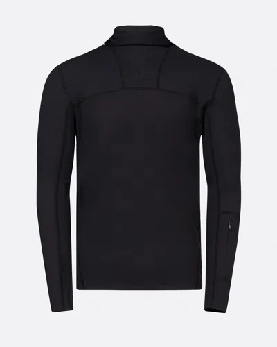 Perfect Moment Perfect Mens Thermal Tech Top L In Black