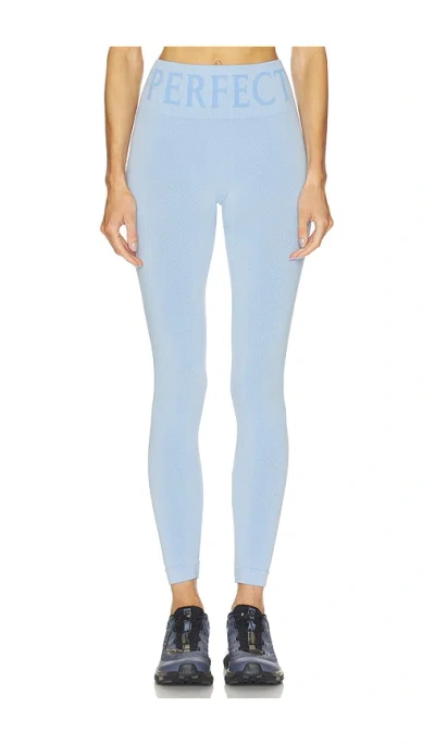 Perfect Moment Perfect Thermal Legging In Bluebird Blue