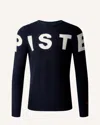 Perfect Moment Piste Merino Wool Sweater Xl In Black