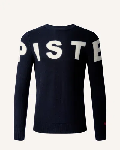 Perfect Moment Piste Merino Wool Sweater Xl In Black