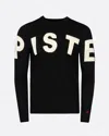 Perfect Moment Piste Merino Wool Sweater Xxl In Navy