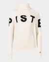Perfect Moment Piste Turtleneck Sweater In White