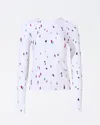 Perfect Moment Pm X Dede Johnston Compression Base Layer Top Xl In Dede-ski-print