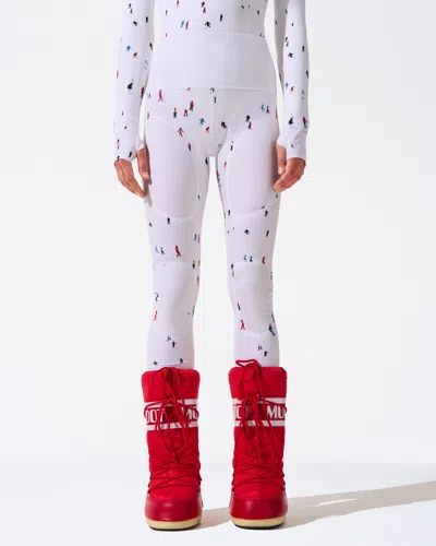 Perfect Moment Pm X Dede Johnston Compression Legging Xl In Dede-ski-print
