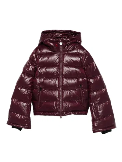 Perfect Moment Polar "burgundy" Ski Jacket In Red