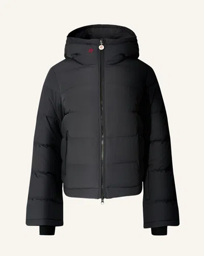 Perfect Moment Polar Flare Down Jacket M In Black
