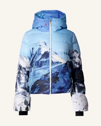 Perfect Moment Polar Flare Down Jacket S In Landscape