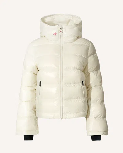 Perfect Moment Polar Flare Down Jacket Xl In White