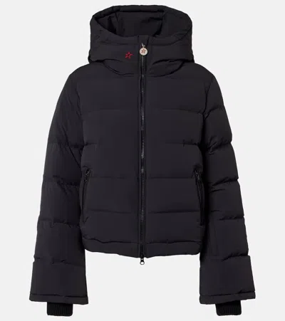 Perfect Moment Polar Flare Down Ski Jacket In Blue