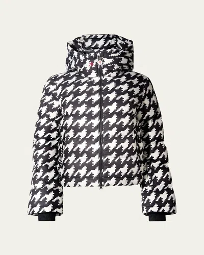 Perfect Moment Polar Flare Down Ski Jacket In Multi