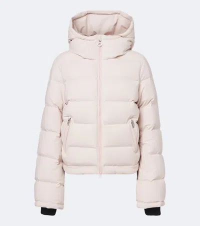 Perfect Moment Polar Flare Down Ski Jacket In Pink
