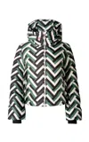 Perfect Moment Polar Flare Iii Printed Down Ski Jacket In Multi