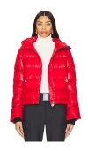 Perfect Moment Polar Flare Jacket In Red