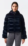 Perfect Moment Polar Flare Nylon Ski Jacket In Navy