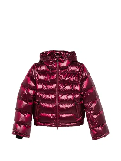 Perfect Moment Polar Flare Shine Ski Jacket In Purple