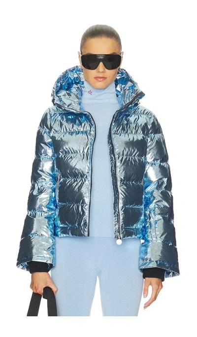 Perfect Moment Polar Flare Iii Down Ski Jacket In Blue