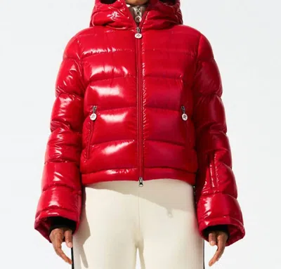 Perfect Moment Polar Flare Jacket In Red