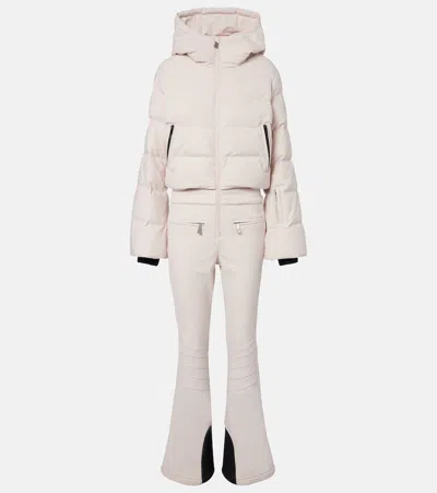 Perfect Moment Polar Flare Ski Suit In Pink