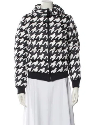 Pre-owned Perfect Moment Printed Down Jacket In Multi