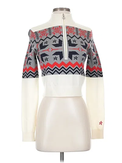 Pre-owned Perfect Moment Pullover Sweater In Ivory