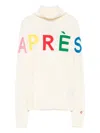 Perfect Moment Rainbow Après Jumper In Neutral