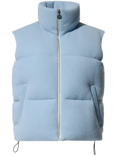 Perfect Moment Rich Blue Padded Down Trekking Vest