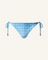 Perfect Moment Salinas Bikini Bottom In Cloud-blue