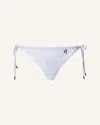 Perfect Moment Salinas Houndstooth-pattern Bikini Bottoms In White