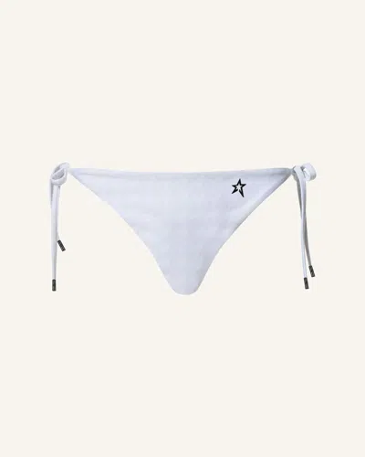 Perfect Moment Salinas Houndstooth Bikini Bottom L In White