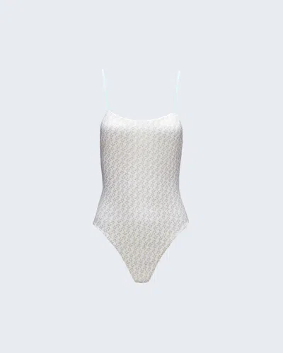 Perfect Moment Salinas One-piece Swimsuit L In White